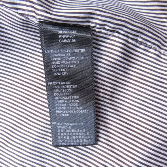 XXI Blazer Jacket Junior's Size M Black Lined 1 Button Party Formal Blazer - Picture 13 of 14